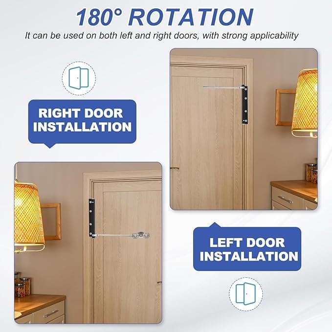 Adjustable Automatic Door Closer – Up to 35% Off