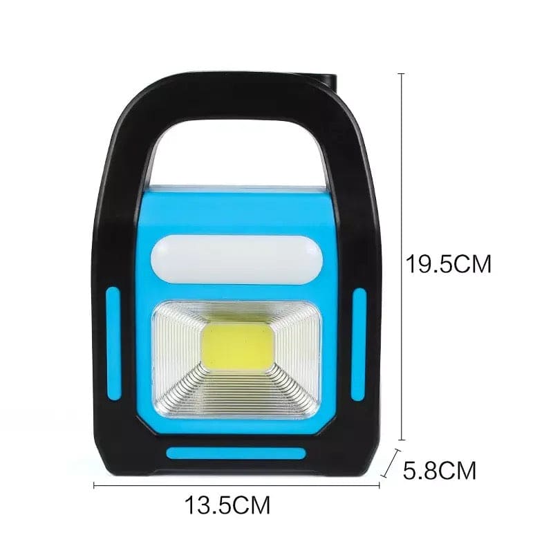 3 In 1 Solar Lantern, USB Rechargeable Hand Lamp, Handheld Work Light Flashlight, Multifunctional Waterproof Emergency Handheld Lamp, 3 Light Spotlight