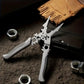 Multifunctional Wire Stripper Pliers - Stainless Steel Ergonomic Grip, No Assembly Required, Portable Cable Stripper & Crimper Tool for Electricians