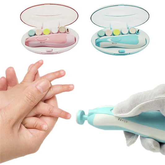 Electric Baby Nail Trimmer – Quiet, Safe & Easy