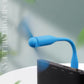 Flexible USB Mini Fan With USB LED Light, Portable Hand Cool Mini Fan, Computer Summer Travel Cooling Gadget