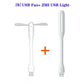 Flexible USB Mini Fan With USB LED Light, Portable Hand Cool Mini Fan, Computer Summer Travel Cooling Gadget