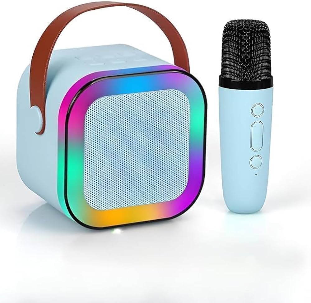 Kids Bluetooth Speaker System with 1 Wireless Mic