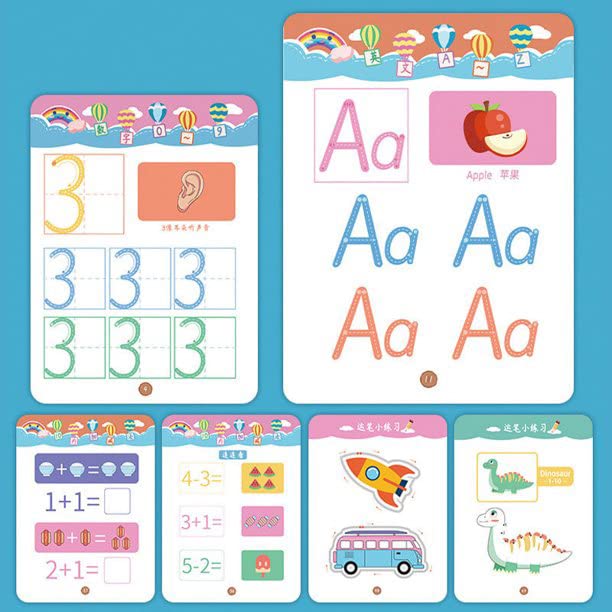 Kids Drawing & Writing Practice Book – 45% OFF