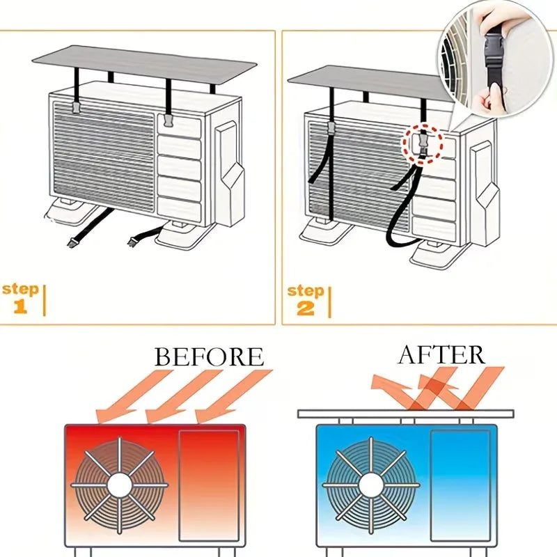 Aluminum Foil AC Outdoor Unit Cover