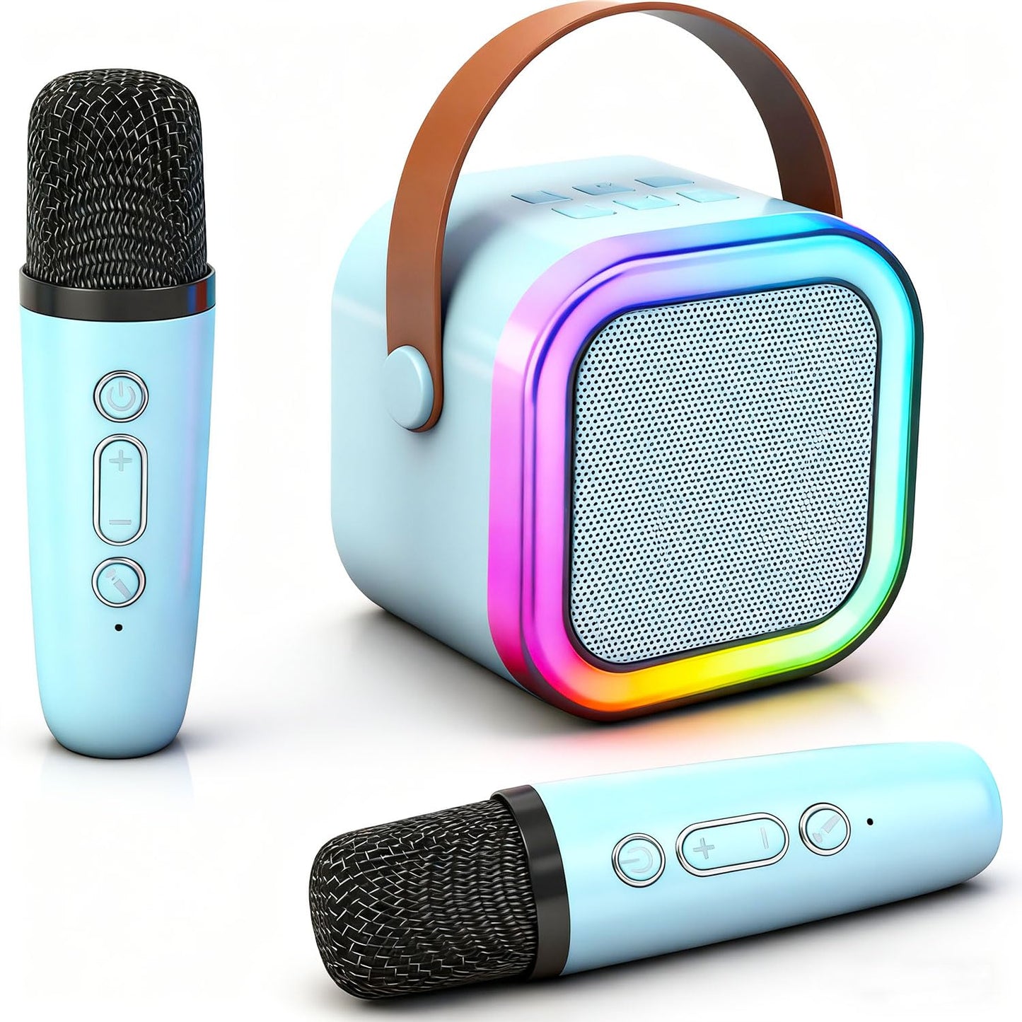 Kids Bluetooth Speaker System with 1 Wireless Mic