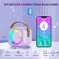 Kids Bluetooth Speaker System with 1 Wireless Mic