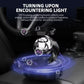 Solar Powered Car Diffuser, Solar Powered Rotating Car Aromatherapy Diffuser, Durable Alloy Fragrance Diffuser, Car Air Freshener Diffuser