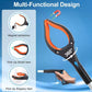 Foldable Grabber Picking Tool, Collapsible Garbage Grabber, Lightweight Heavy Duty Elderly Gripper, Aluminum Alloy Folding Type Garbage Clip