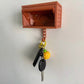 Car Garage Key Holder, Wall Mounted Door Opening Key Holder, Office Durable Decorative Key Holder