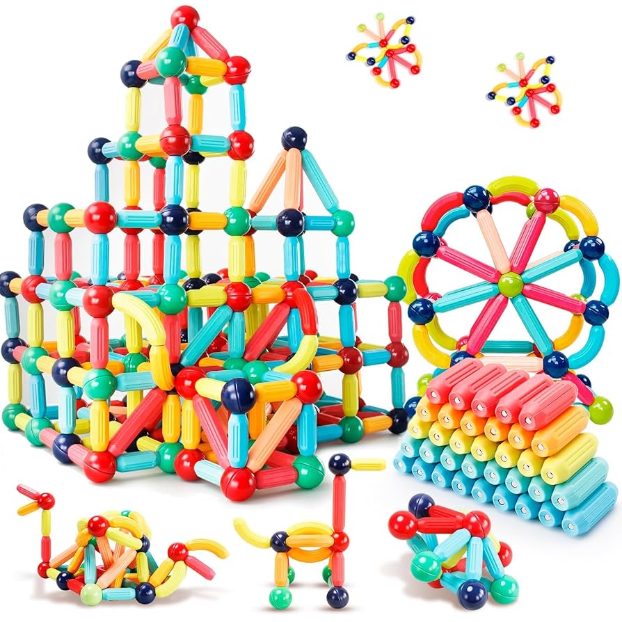 Magnetic Building Blocks Set for Kids 3+ |  Trendmart Educational & Creative Toy for kids
