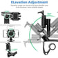 Dashboard Mobile Holder, Universal Phone Suction Bracket, 360 Adjustable Rotating Mount Holder, Multipurpose Cell Phone Stand, 360 Degree Rotating GPS Navigation Bracket, Car Dashboard Rear View Mirror with 360° Spring Clip