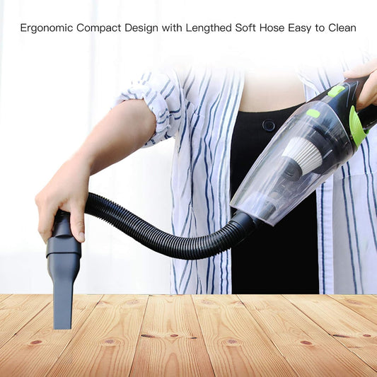 Portable Handheld Vacuum Cleaner, Handheld Wireless Car Vacuum Cleaner, Car and Home Vacuum Cleaner, Mini Wireless Vacuum Cleaner, USB Charging Car Cleaner