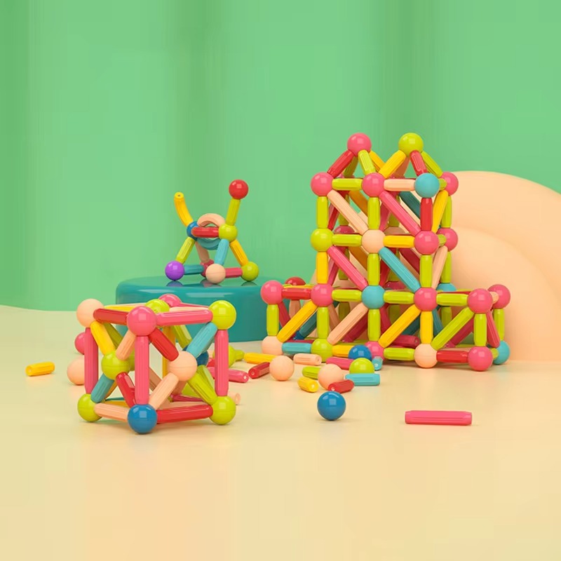 Magnetic Building Blocks Set for Kids 3+ |  Trendmart Educational & Creative Toy for kids