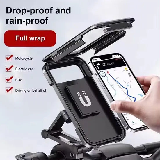 360° rotating waterproof mobile holder