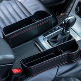 Set Of 2 Car Seat Storage Box, Car Slit Pocket, Left / Right Car Storage Box, Car Multifunctional Storage Box, Car Clearance Storage Box,  Car Pocket Organizer, Car Seat Organizer, Gap Filler Pocket
