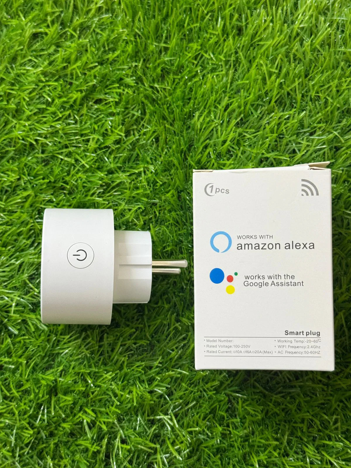 16A Smart WiFi Power Plug with Energy Monitoring – Tuya & Smart Life Compatible
