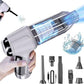 4 In 1 Wireless Vacuum Cleaner, 9000Pa Handheld Car Vaccum Cleaner, Dust Blowing and Sucking Machine, Multifunction Wireless Charging Vacuum Cleaner, Electronic Dust Collector Cleaner for Home Sofa, Suction Vacuum Cleaner for Car Home