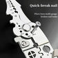 Multifunctional Wire Stripper Pliers - Stainless Steel Ergonomic Grip, No Assembly Required, Portable Cable Stripper & Crimper Tool for Electricians