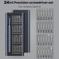 24-in-1 Mini Precision Screwdriver Set with Magnetic Handle