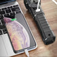 Omni Cop Flashlight, Super Bright LED Flashlight With Safety Hammer, Portable Work Light, Outdoor Adventure Lighting, Long Distance Beam Rescue Flashlight, Multifunctional 4 Modes Flashlight, Torch with Hammer Window Glass and Seat Belt Cutter