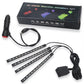 Car Strips Lights, RGB Interior Atmosphere Strip Light, Decorative Foot Lamp, Car Ambient Lights, Multicolor Music Car Strip Light, Under Dash Lighting Kit with Sound Active Function