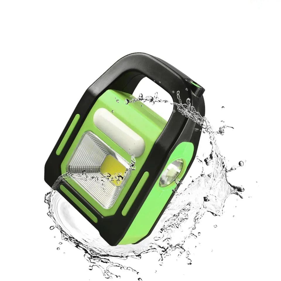 3 In 1 Solar Lantern, USB Rechargeable Hand Lamp, Handheld Work Light Flashlight, Multifunctional Waterproof Emergency Handheld Lamp, 3 Light Spotlight