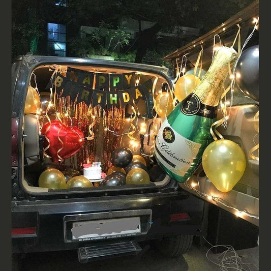 Car Surprise Happy Birthday/Anniversary Deal, Perfect Party Supplies, Party Decoration Balloons
