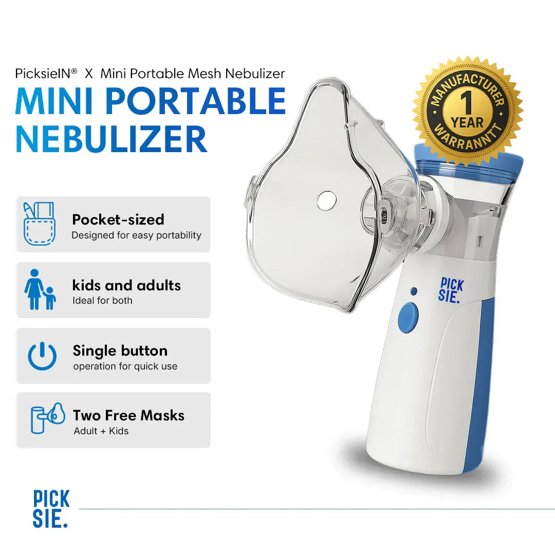 Nebuluxe Ultrasonic Portable Nebulizer Kit- FDA Approved