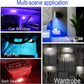 LED Car Interior Lighting, Finger Touch Sensor Reading Lamp, ,7 Colors LED Interior Car Lights, Wireless Magnetic Welcome Cars Lamp, Auto Roof Ceiling Reading Lamp, LED Car Styling Night Light Mini USB Charging Car Light