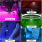 LED Car Interior Lighting, Finger Touch Sensor Reading Lamp, ,7 Colors LED Interior Car Lights, Wireless Magnetic Welcome Cars Lamp, Auto Roof Ceiling Reading Lamp, LED Car Styling Night Light Mini USB Charging Car Light
