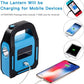 3 In 1 Solar Lantern, USB Rechargeable Hand Lamp, Handheld Work Light Flashlight, Multifunctional Waterproof Emergency Handheld Lamp, 3 Light Spotlight