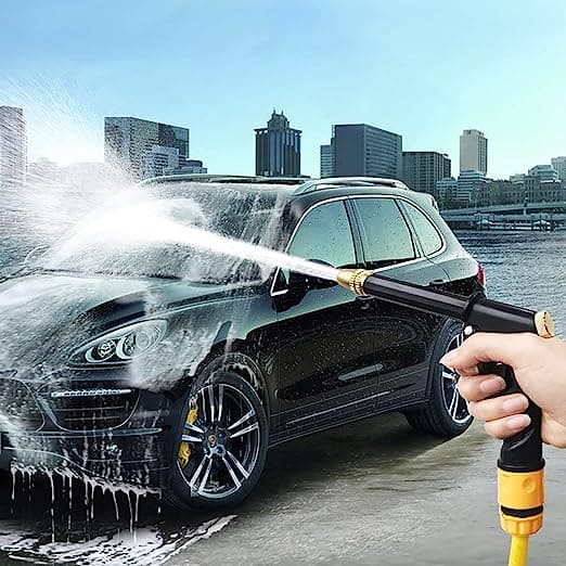 Car Service Sprayer, Multipurpose Water Sprayer Gun, Magic Power Washer, Portable High Pressure Water Gun, Sprinkler Foam Water Gun, Cordless High Pressure Cleaner Washer Spray, House Tap Water Spray Gun