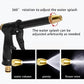 Car Service Sprayer, Multipurpose Water Sprayer Gun, Magic Power Washer, Portable High Pressure Water Gun, Sprinkler Foam Water Gun, Cordless High Pressure Cleaner Washer Spray, House Tap Water Spray Gun
