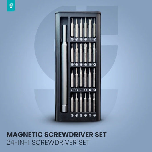 24-in-1 Mini Precision Screwdriver Set with Magnetic Handle