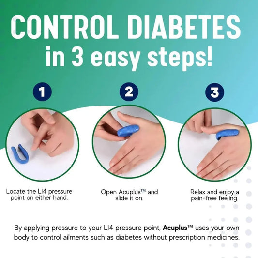 Portable Acupressure Sugar  Clip